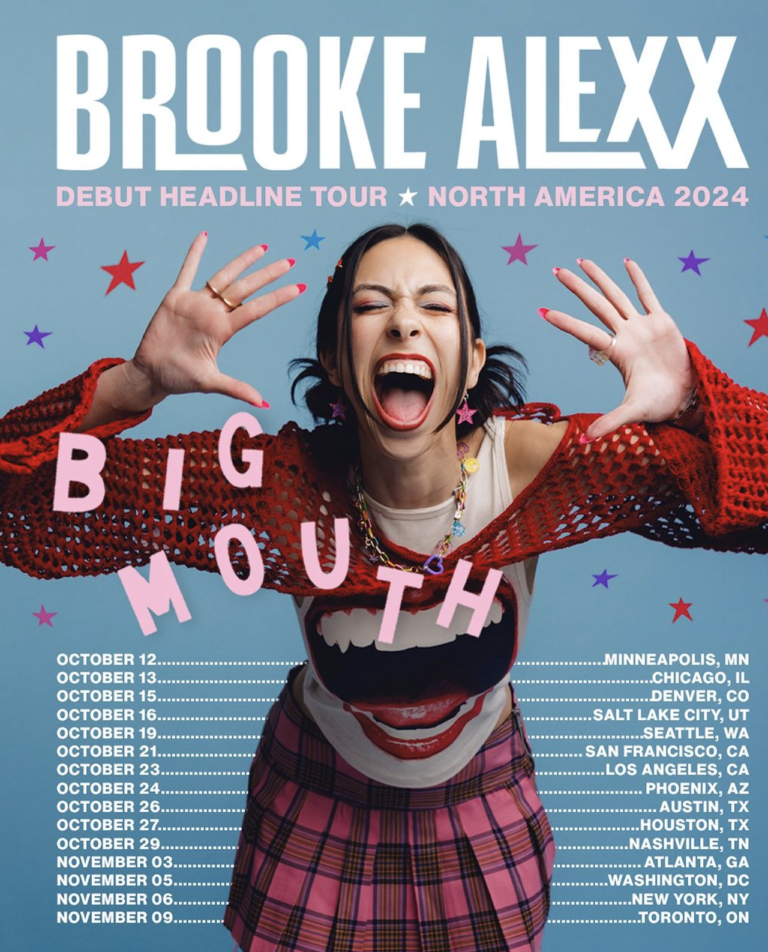 Brooke Alexx is Hitting The Road on the BIG MOUTH Tour Beginning October 12